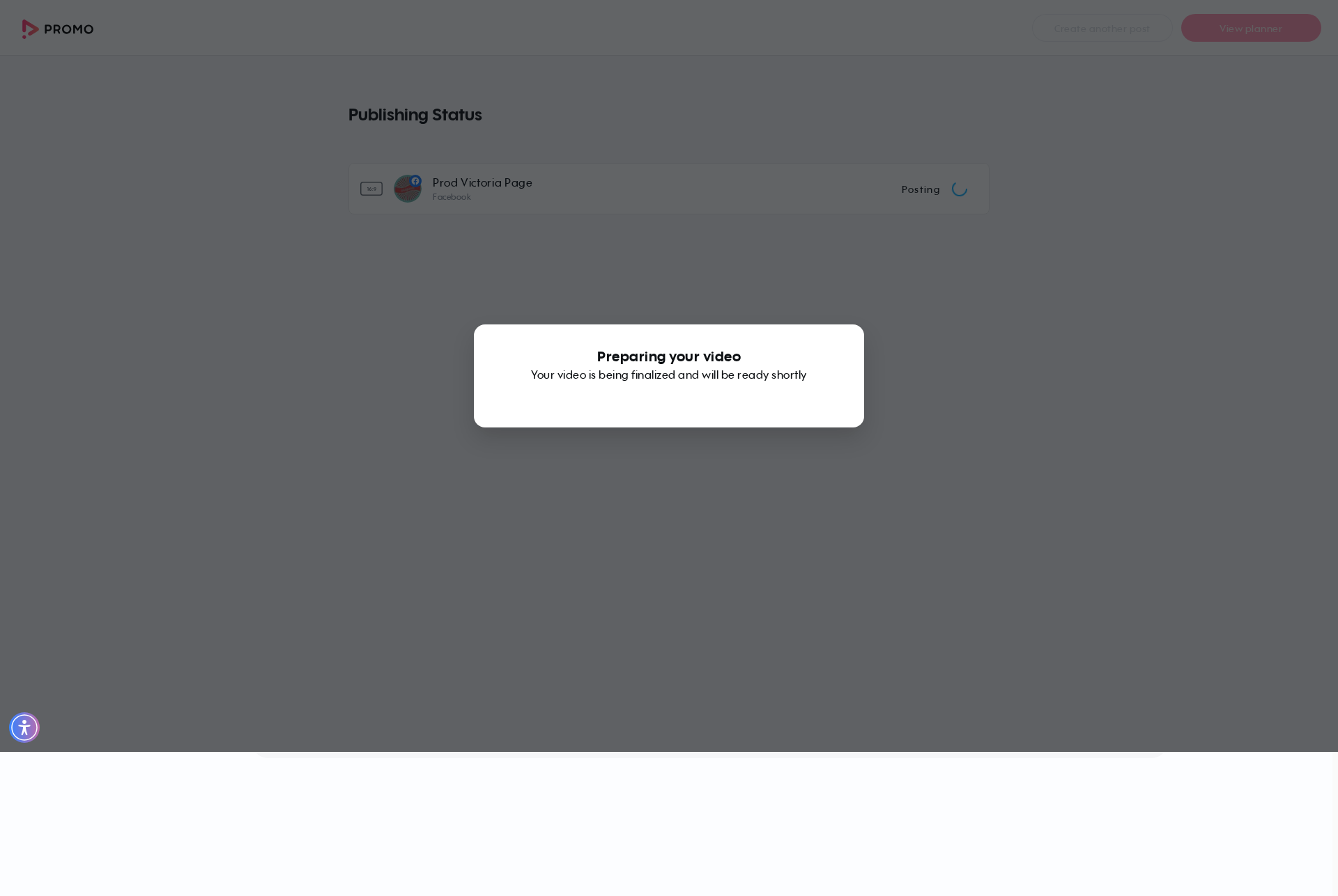 Test failure screenshot